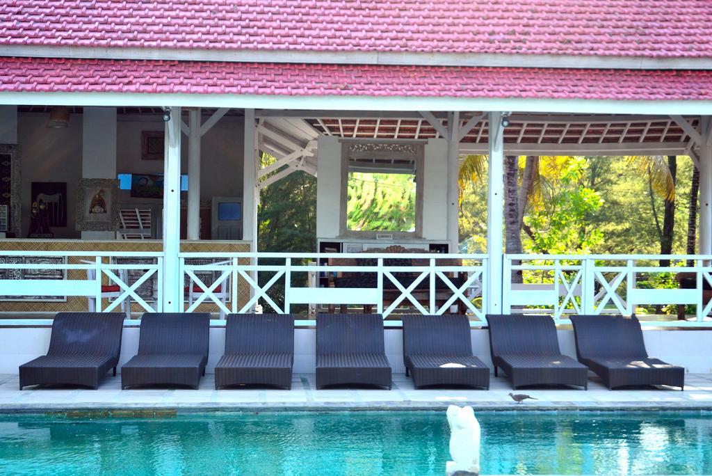 Gazebo Meno Hotel Gili Meno Kültér fotó